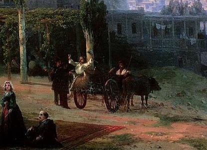 Фрагмент Вид Тифлиса. 1869