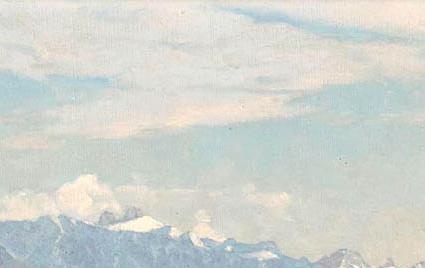 Фрагмент VIEW AT THE CASTLE OF GLEROLLES