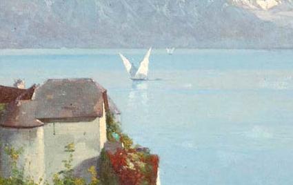 Фрагмент VIEW AT THE CASTLE OF GLEROLLES