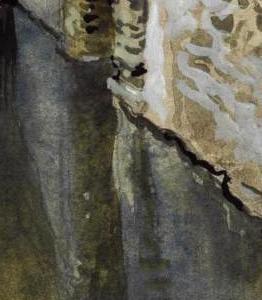 Фрагмент VIEW OF A COURTYARD, ITALY; ENTRANCE TO A HOUSE, LAKE LUGANO