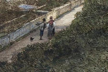 Фрагмент VIEW OF MOSCOW