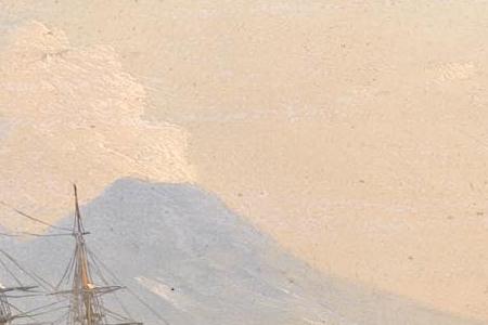 Фрагмент VIEW OF MOUNT VESUVIUS