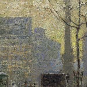 Фрагмент VIEW OF NEW YORK AT 59TH STREET