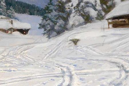 Фрагмент View of the Fluchthorn in the Eastern Silvretta