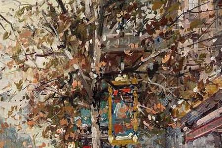 Фрагмент view of the Paris