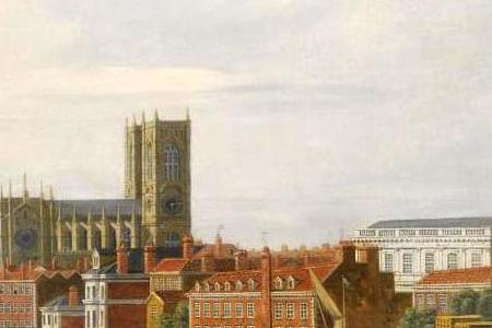 Фрагмент VIEW OF THE THAMES AT WESTMINSTER