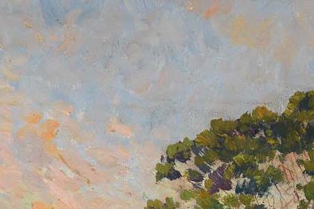 Фрагмент View of the Villa Sur la Corniche near Marseille