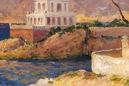 Фрагмент View of the Villa Sur la Corniche near Marseille