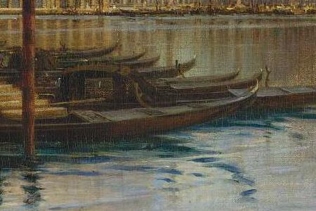 Фрагмент VIEW OF VENICE CUSTOMS HOUSE