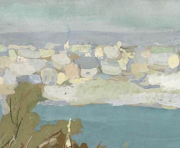 Фрагмент View with Church