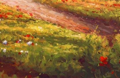 Фрагмент Vineyard View II