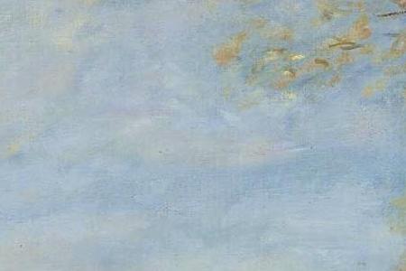 Фрагмент VOILIER SUR LE PETIT BRAS DE LA SEINE ARGENTEUIL