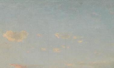 Фрагмент Волнующиеся море на закате