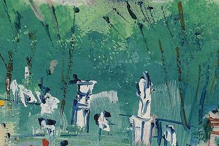 Фрагмент VUE DE TUILERIES ET PLACE DE LA CONCORDE