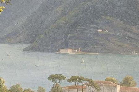 Фрагмент VUE DU LAC DE C ME P