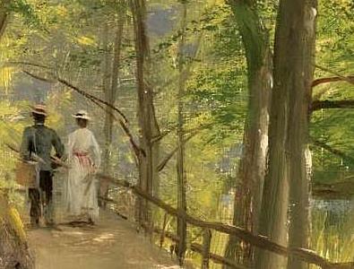 Фрагмент Walking in the Forest