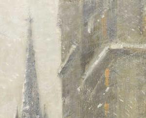 Фрагмент WALL ST IN WINTER