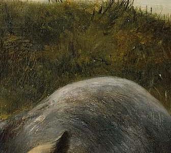 Фрагмент While his back is turned