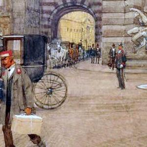 Фрагмент -wien-michaelerplatz