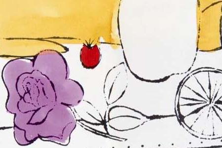 Фрагмент WILD RASPBERRIES версия с неокрашенными яблоками