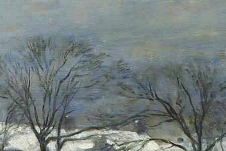 Фрагмент winter in Kongens Nytorv, Copenhagen