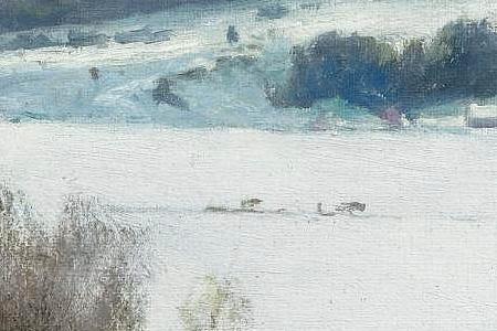 Фрагмент Winter in odnes norway