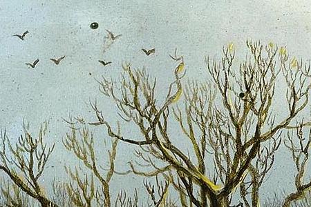 Фрагмент WINTER IN THE WOODS