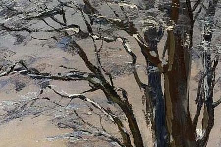 Фрагмент WINTER LANDSCAPE