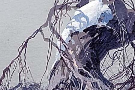 Фрагмент WINTER LANDSCAPE