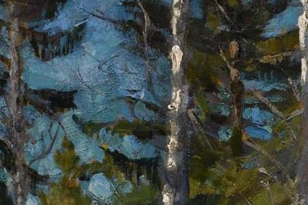 Фрагмент WINTER-LANDSCAPE