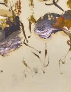 Фрагмент WINTER LANDSCAPE WITH HORSE