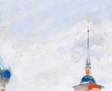 Фрагмент Winter morning