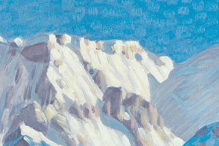 Фрагмент WINTER NEAR ADELBODEN