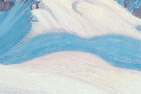 Фрагмент WINTER NEAR ADELBODEN