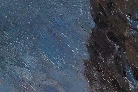 Фрагмент Winter Street at Night