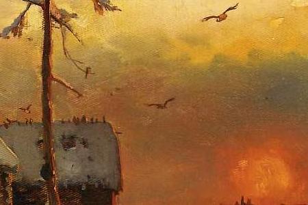 Фрагмент WINTER-SUNSET