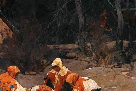 Фрагмент WOMEN-BY-A-LAKE