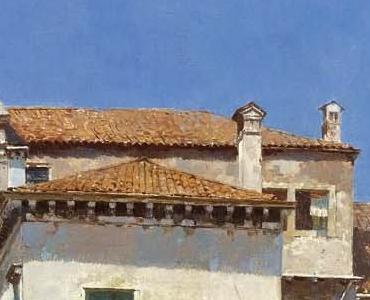 Фрагмент Ясный день на канале