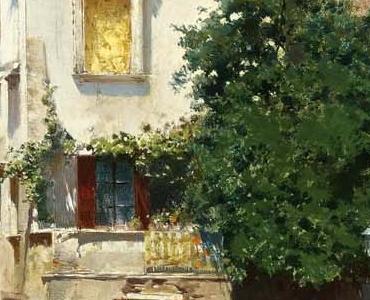 Фрагмент Ясный день на канале