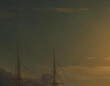 Фрагмент Закат над Босфором