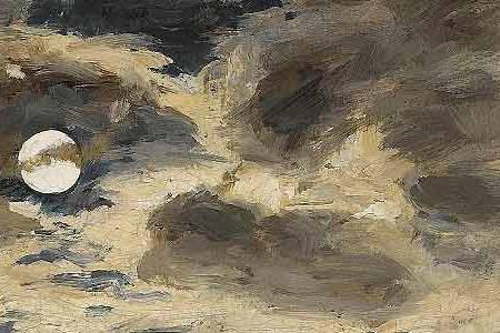 Фрагмент ЗАЛИТЫЙ ЛУННЫМ СВЕТОМ ВИД НА СЕНУ