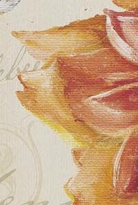 Фрагмент Зеленая птица в цветах