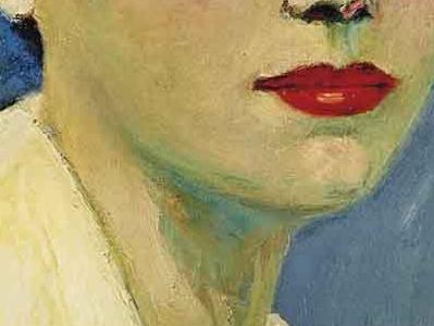 Фрагмент Женщина в белом халате