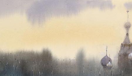 Фрагмент Зима в Санкт Питербурге