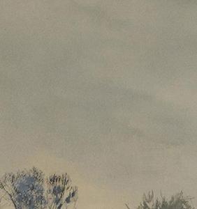 Фрагмент Зима в Версале