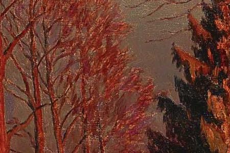 Фрагмент Зимнее солнце