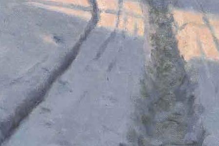 Фрагмент ЗИМНИЙ ПЕЙЗАЖ