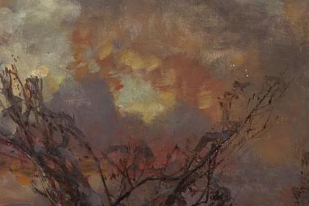 Фрагмент Зимний закат