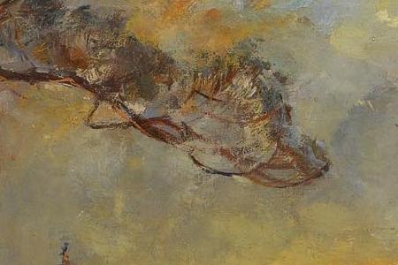 Фрагмент Зимний закат