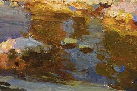 Фрагмент Зимний закат